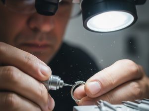 珠寶鑲嵌工藝圖鑑：深度解析爪鑲、密釘鑲與隱形鑲的耐用度與美學