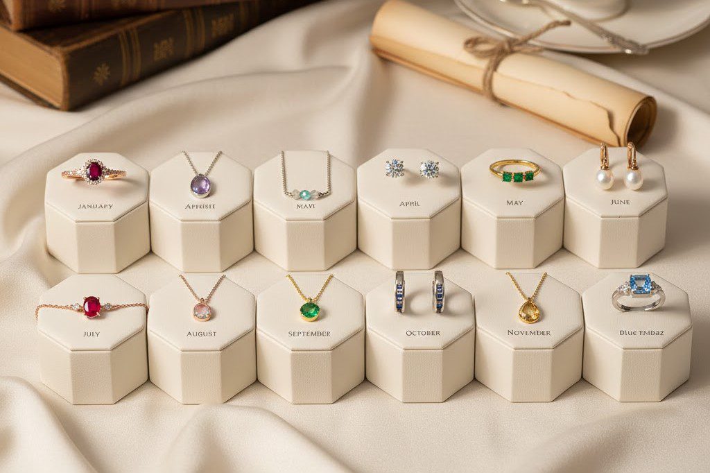 你的專屬寶藏：如何挑選、設計最具意義的月份誕生石珠寶